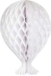 Honeycomb Ballon Wit 37cm